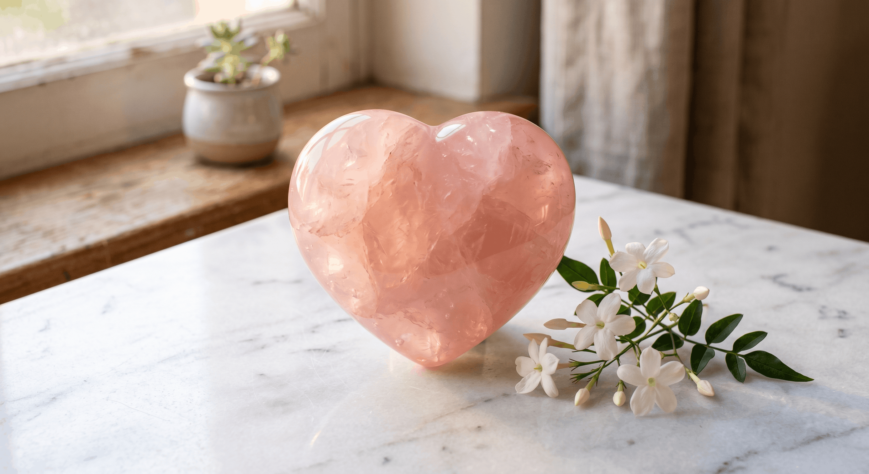 Rose Quartz Crystal