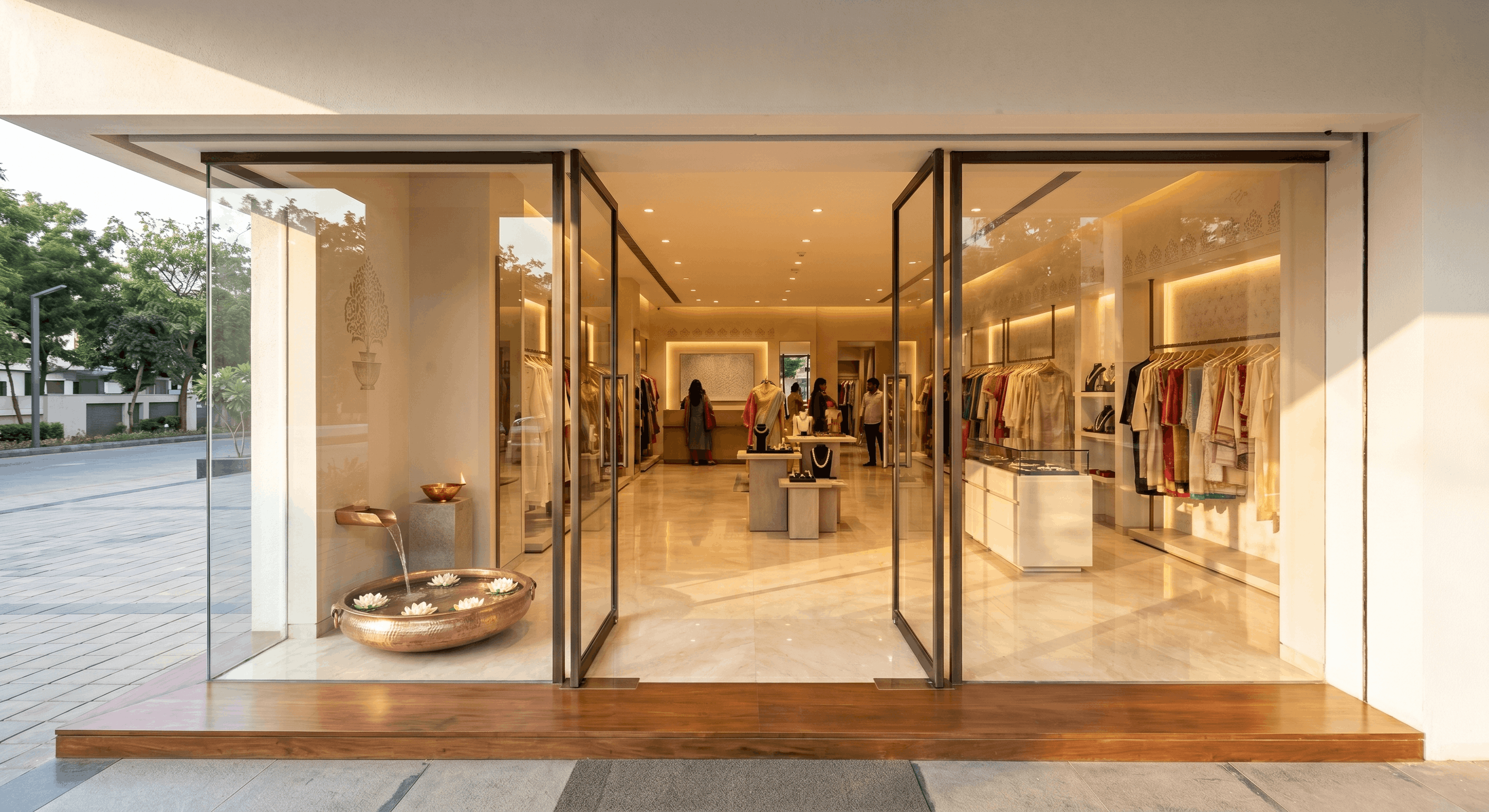 Entrance & Brand Visibility